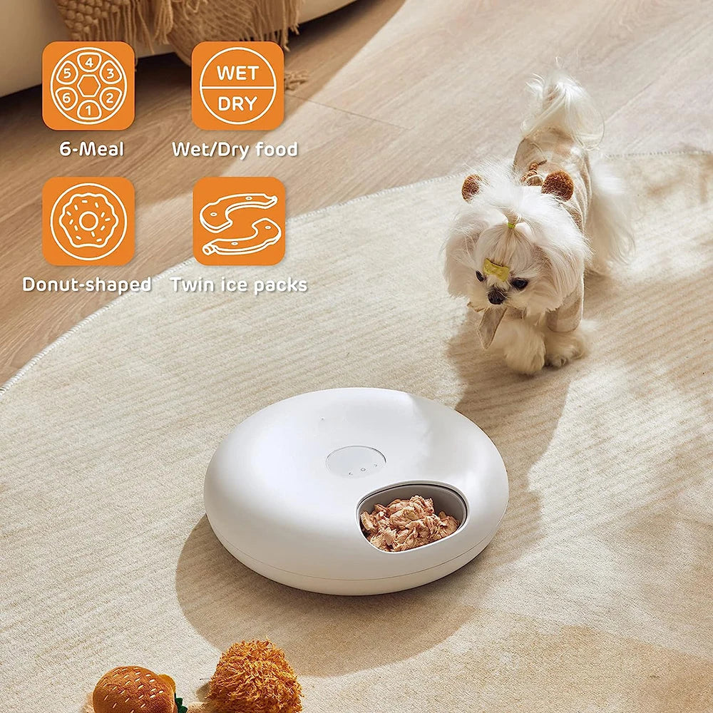 Rechargable Wet Food Cat And Dog Automatic Feeder Wet Food Samart