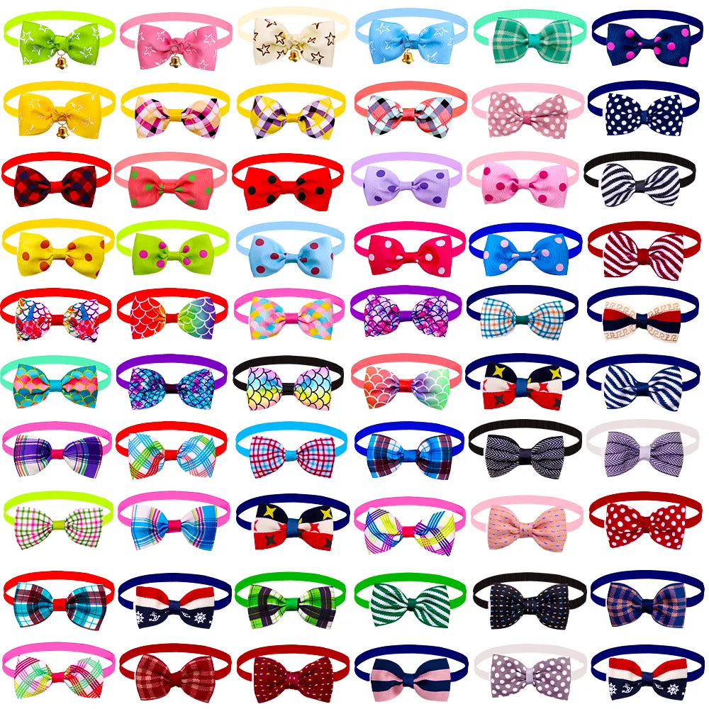20pcs Dog Acccessories Dog Bow Tie Bulk Dog Collar Bow Dog Bowtie