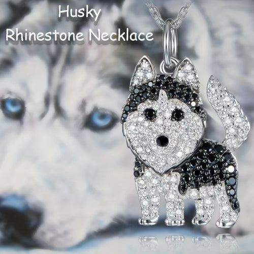 Exquisite Cute Beagle Pendant Necklace for Women Elegant Pet Puppy