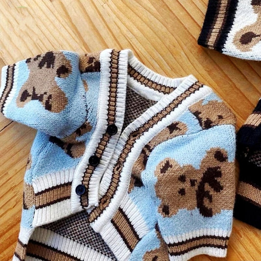Luxury Dog Clothes Chihuahua Pet Striped Cardigan Sweater Bichon Frise