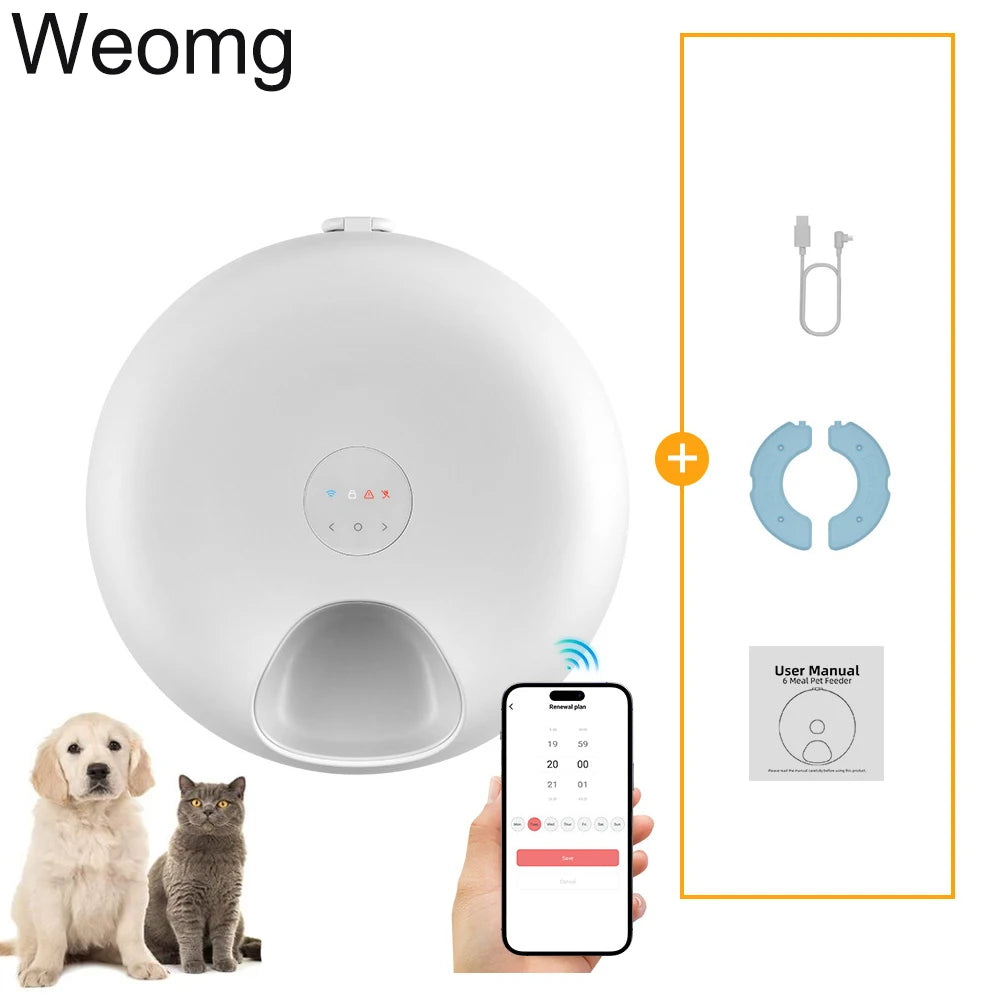 Rechargeable Pet Feeder for Wet Food