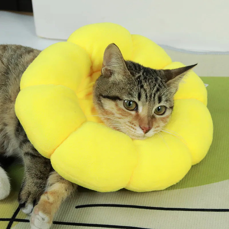 Sunflower Pet Elizabethan Collar Adjustable Anti-Bite Surgery