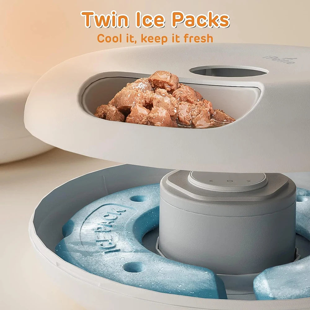 Rechargable Wet Food Cat And Dog Automatic Feeder Wet Food Samart