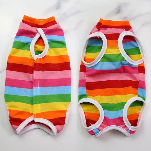 Cat Anti-licking Sterilization Clothes Pet Surgery Suit for Small Dog