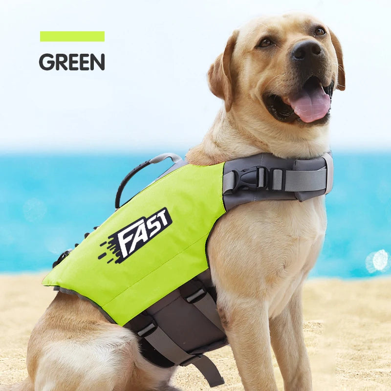 Pet Swimming Life Jacket Safety Vest for Dog in Summer Fashion