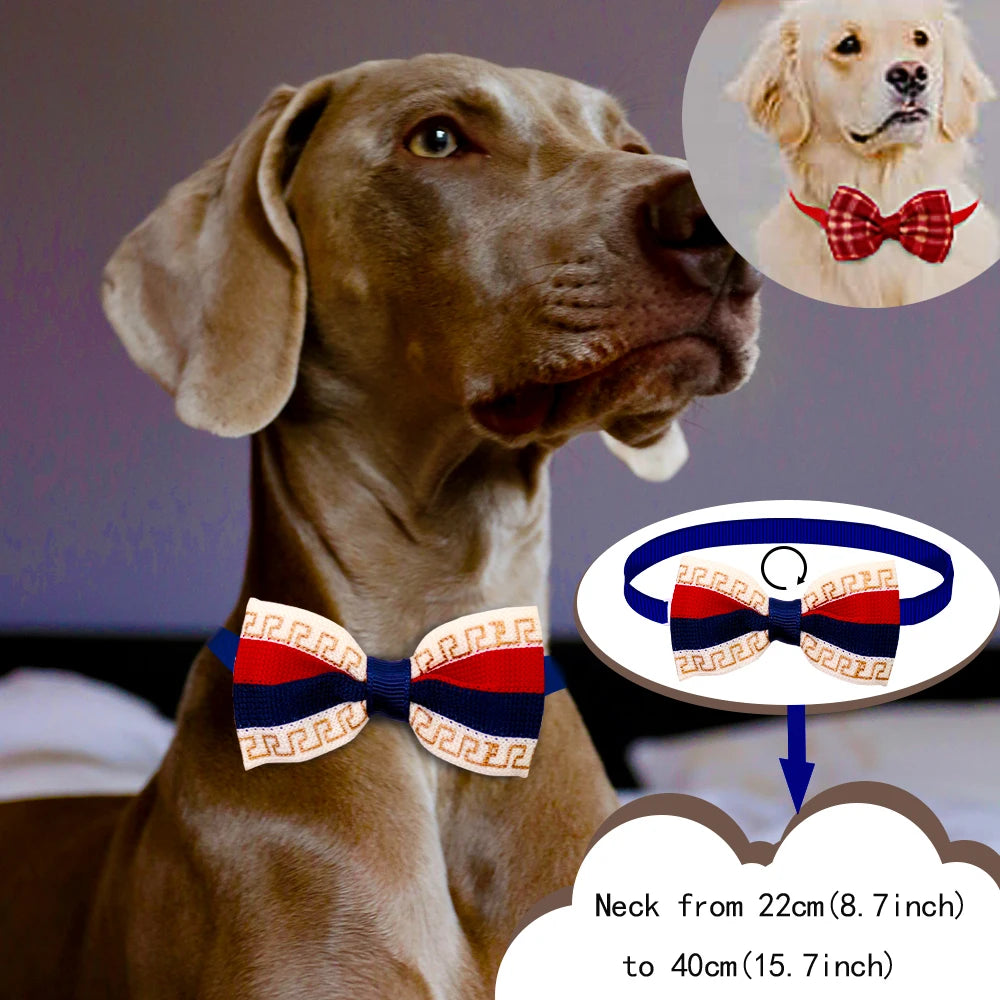 20pcs Dog Acccessories Dog Bow Tie  Bulk Dog Collar Bow Dog Bowtie