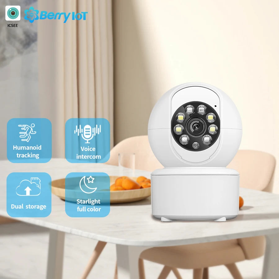 1080P Smart WIFI Indoor Security Protection Pet Baby Monitor Camera