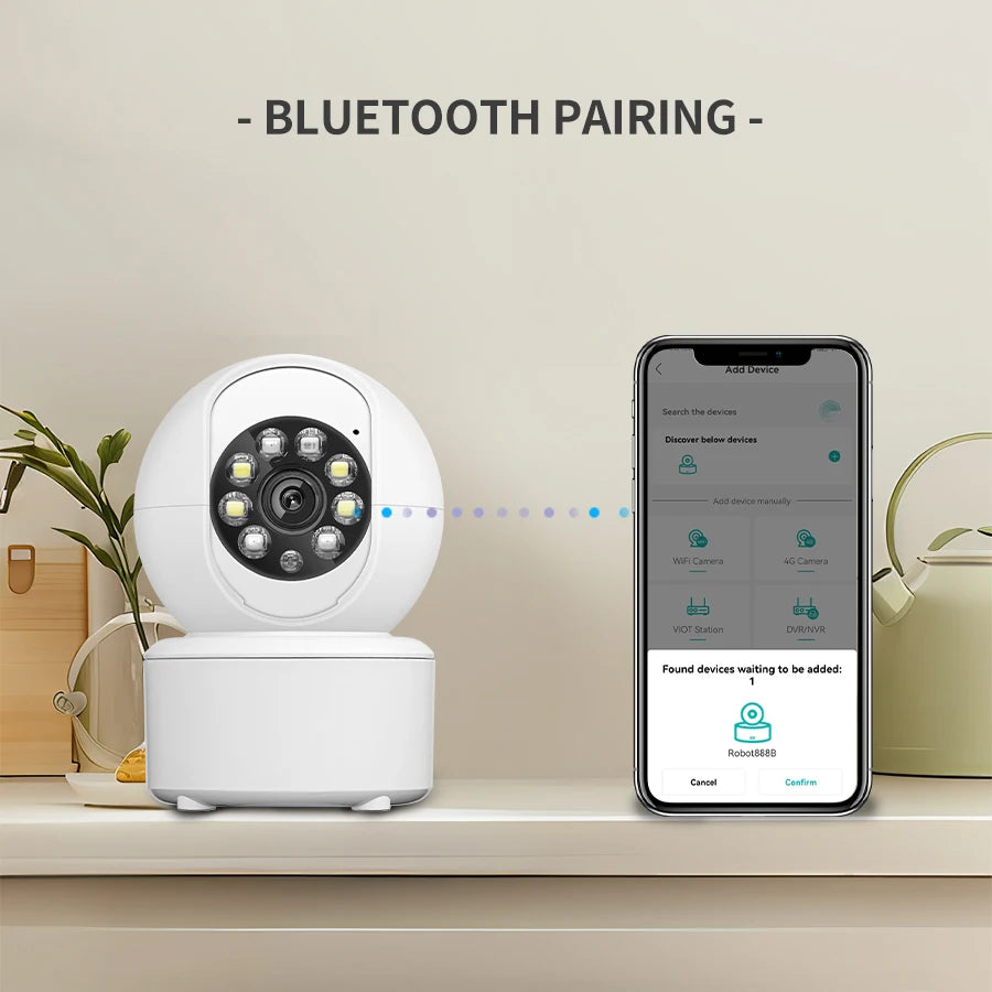 1080P Smart WIFI Indoor Security Protection Pet Baby Monitor Camera