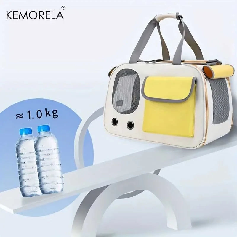 1Pcs Portable Pet Carrier Cat Bag For Cats And Dogs Ideal For Travel