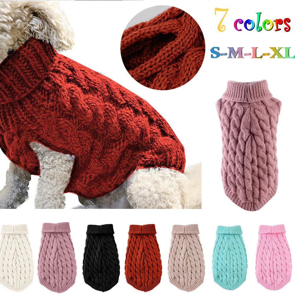 Small Dog Winter Sweater