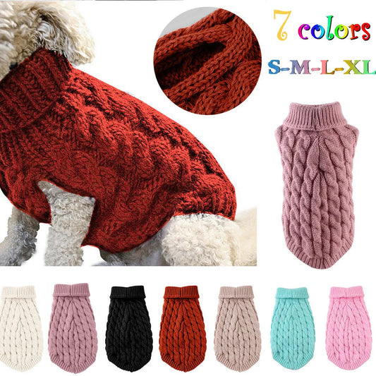 Small Dog Winter Sweater