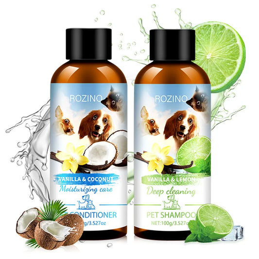 Pet Grooming Shower Gel and Conditioner