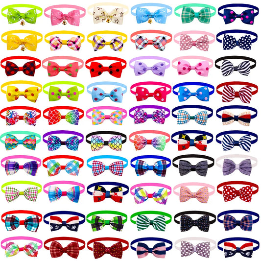 20pcs Dog Acccessories Dog Bow Tie  Bulk Dog Collar Bow Dog Bowtie
