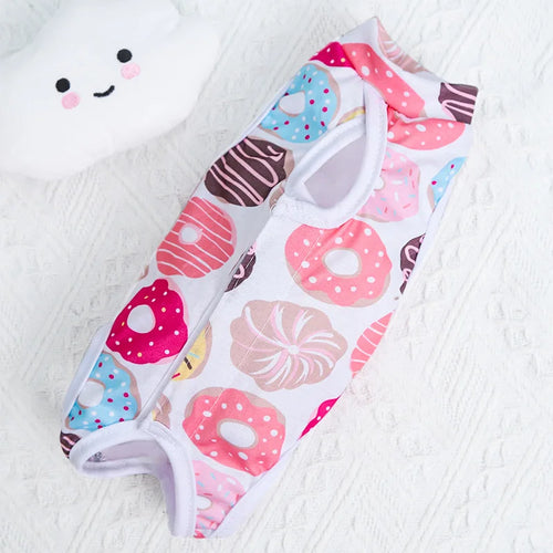 Cat Anti-licking Sterilization Clothes Pet Surgery Suit for Small Dog