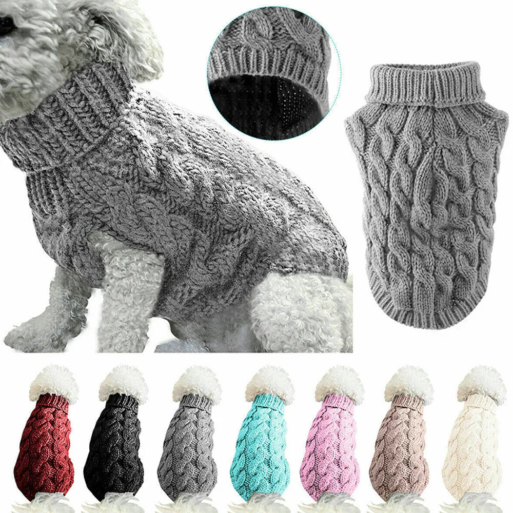 Small Dog Winter Sweater